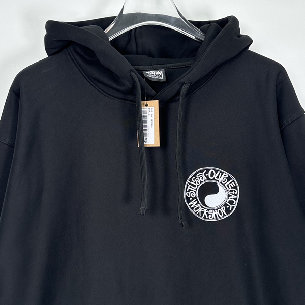 ブランドパーカー側面デザイン